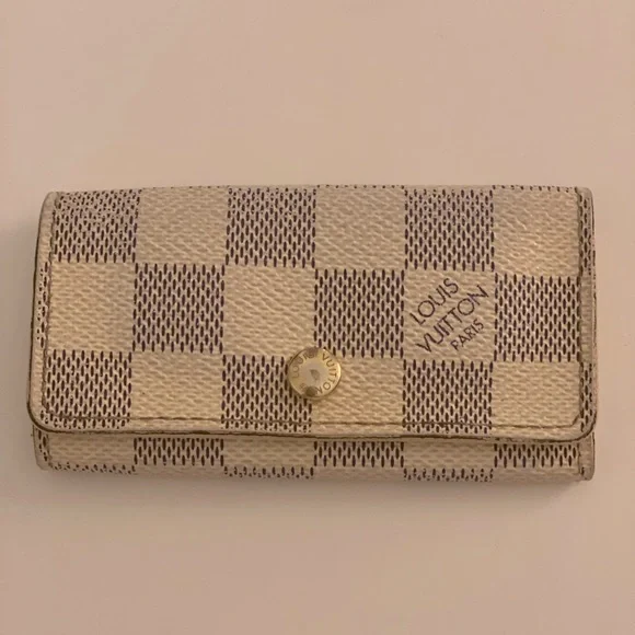 Louis Vuitton 4-key holder damier azur - Picture 2 of 4